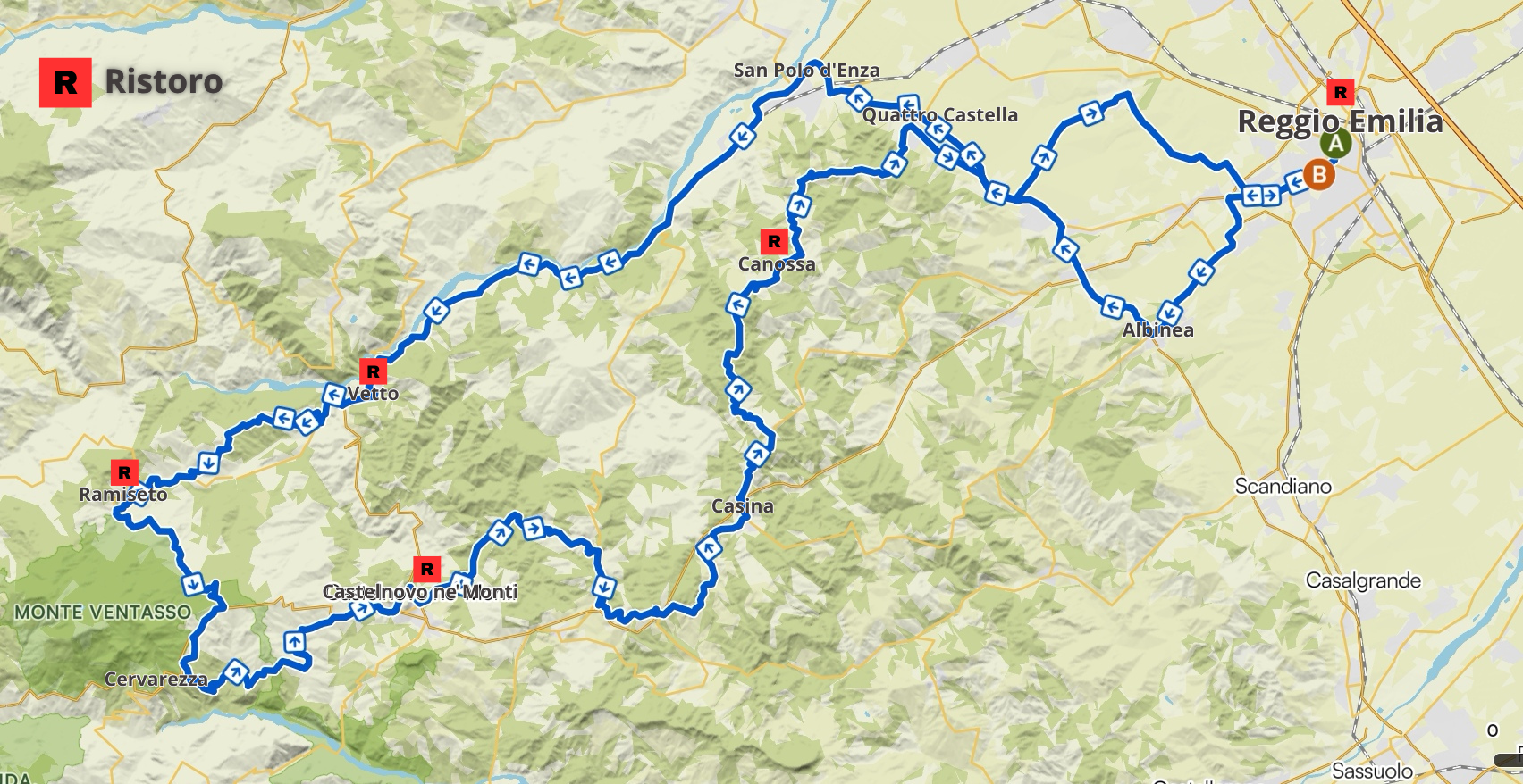 planimetria granfondo